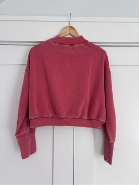 We The Free faded red cropped sweatshirt, Medium